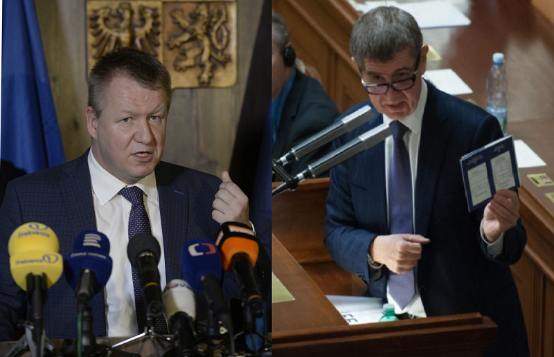 Hrozí další kolo sporů mezi ministrem zdravotnictví Svatoplukem Němečkem(vlevo) a ministrem financí Andrejem Babišem.