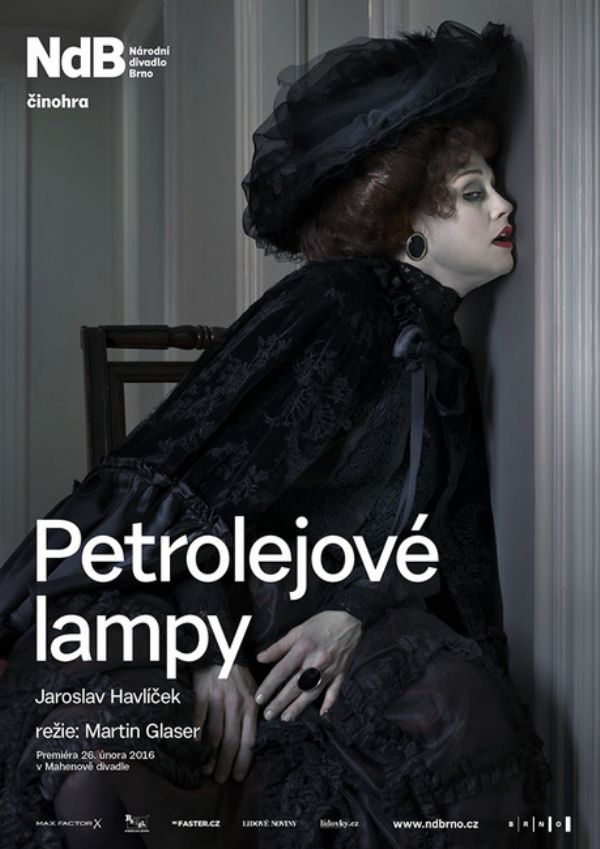 Plakát brněnského Národního divadla zvoucí na Petrolejové lampy. Plakát brněnského Národního divadla zvoucí na Petrolejové lampy.