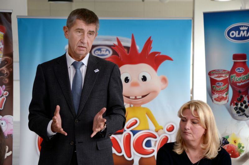 Majitel Agrofertu, do něhož spadá firma Olma, Andrej Babiš.