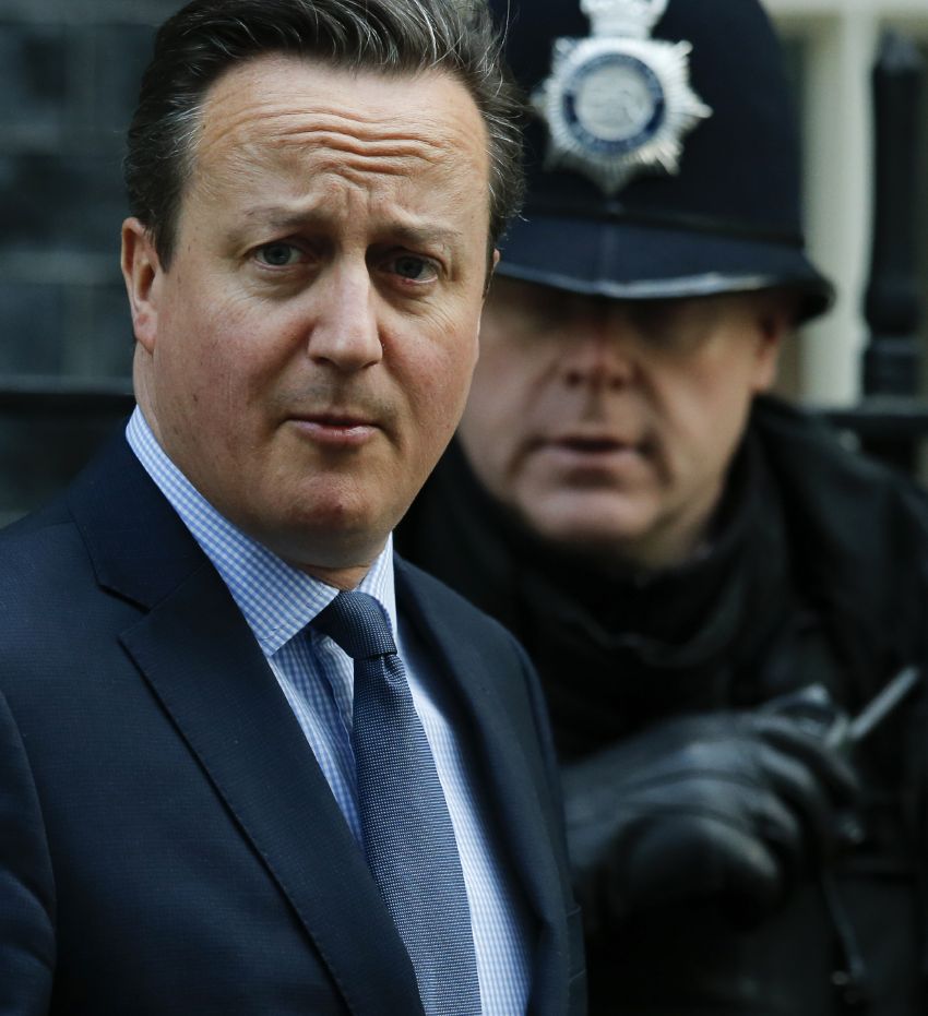 Britský premiér David Cameron.