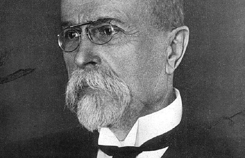 Prezident T. G. Masaryk. 