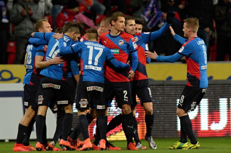 Radost plzeňských fotbalistů. 