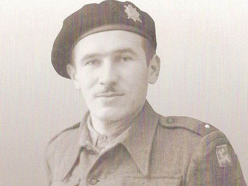 Válečný veterán Josef Křístek.