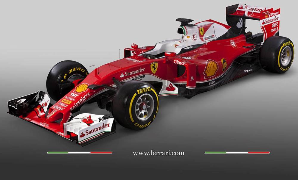 Scuderia FerrariTyp: SF16-HMotor: FerrariJezdci: Sebastian Vettel (Něm.) a Kimi Räikkönen (Fin.)
Příď připomínající ptakopyska a více bílé barvy - to jsou hlavní viditelné změny na vozu Ferrari. Ty největší by ale měly zůstat skryté uvnitř. Dohoní letos suverénní Mercedesy? Scuderia FerrariTyp: SF16-HMotor: FerrariJezdci: Sebastian Vettel (Něm.) a Kimi Räikkönen (Fin.)
Příď připomínající ptakopyska a více bílé barvy - to jsou hlavní viditelné změny na vozu Ferrari. Ty největší by ale měly zůstat skryté uvnitř. Dohoní letos suverénní Mercedesy?