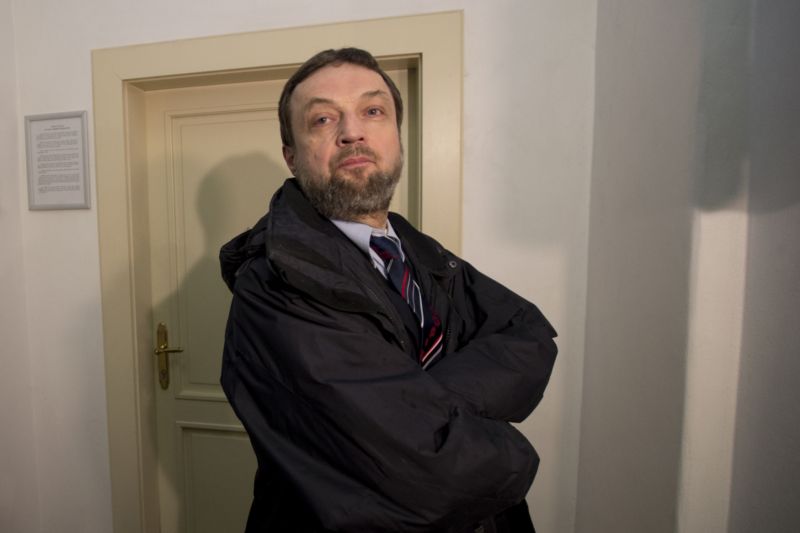 Bývalý předseda pražské muslimské obce Vladimír Sáňka.