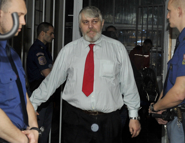 Ivan Jonák těsně po propuštění z pankrácké věznice. Rok 2014.