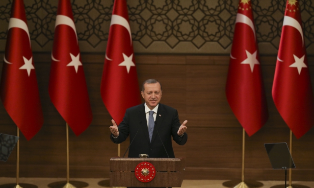Turecký prezident Recep Tayyip Erdogan. Turecký prezident Recep Tayyip Erdogan.