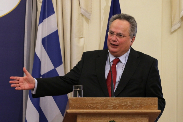 Řecký ministr zahraničí Nikos Kotzias.
