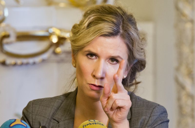 Ministryně školství Kateřina Valachová .