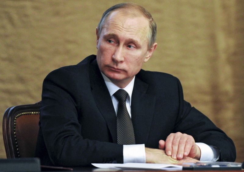 Ruský prezident Vladimir Putin. Ruský prezident Vladimir Putin.
