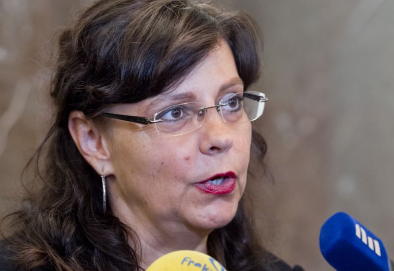 Ministryně práce a sociálních věcí Michaela Marksová. Ministryně práce a sociálních věcí Michaela Marksová.