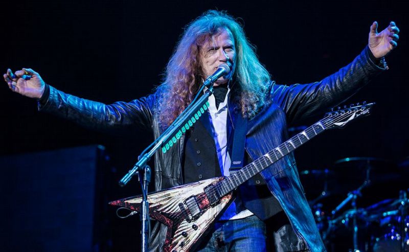 Frontman kapely Megadeth Dave Mustaine. 