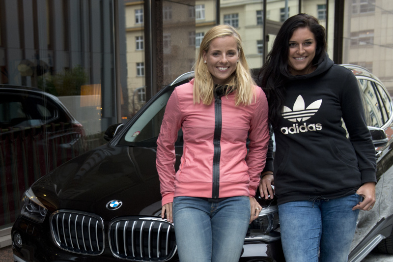 Markéta Sluková a Barbora Hermannová.