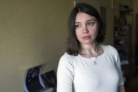 Dcera zavražděného politika Žanna Němcovová.