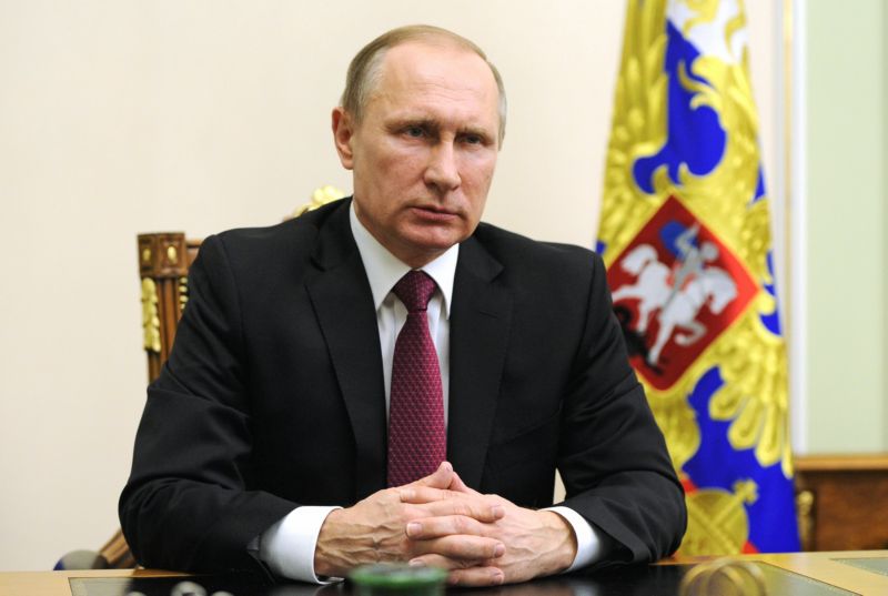 Ruský prezident Vladimir Putin. Ruský prezident Vladimir Putin.