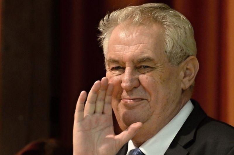 Prezident Miloš Zeman.