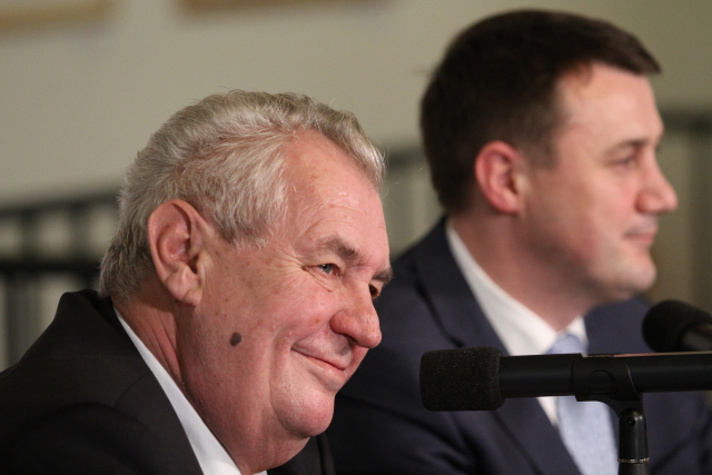 Prezident Miloš Zeman.