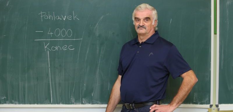 Bývalý ředitel školy Miroslav Koranda. 