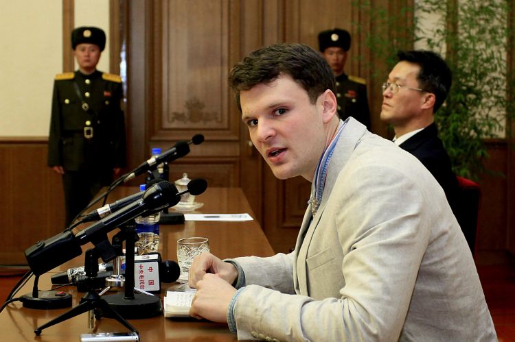 ednadvacetiletý student Virginské univerzity Otto Warmbier.