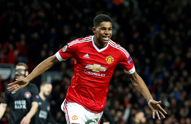 Osmnáctiletý zázrak z Manchesteru Marcus Rashford.