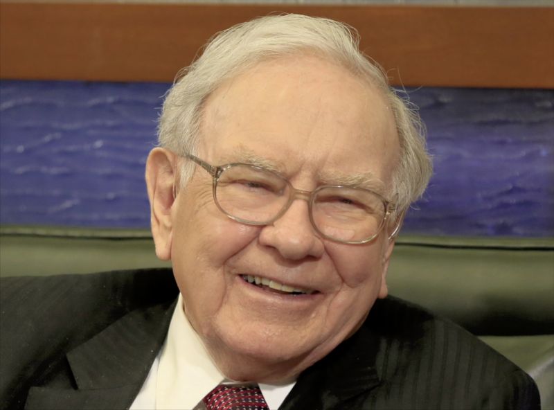 Americký miliardář Warren Buffett.