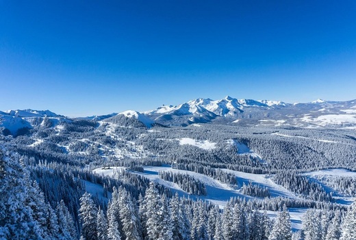 Colorádské město Telluride.