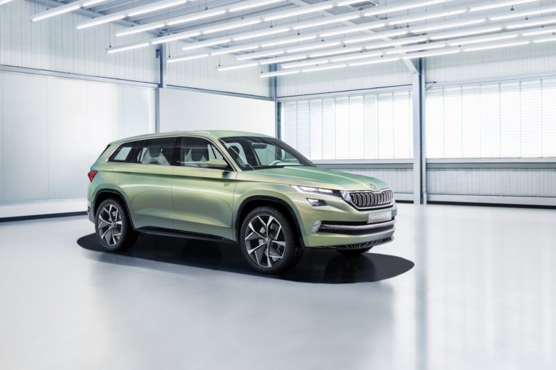 Škoda VisionS. Škoda VisionS.