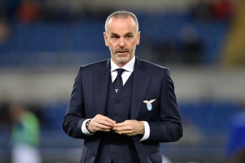 Stefano Pioli, trenér Lazia Řím.