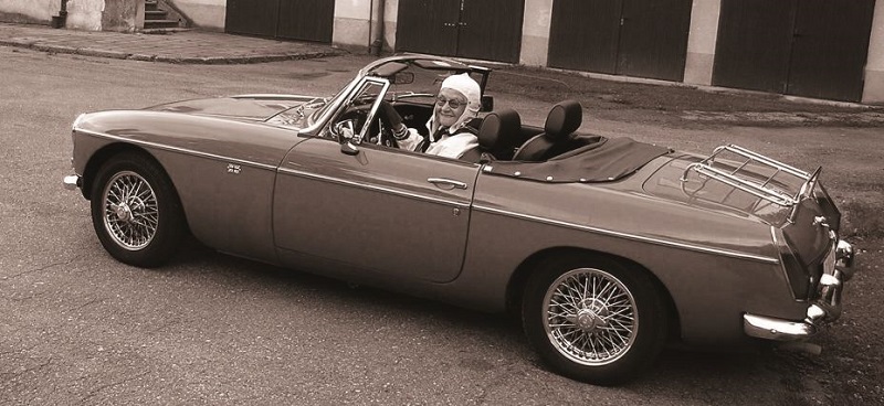 Daniela Karasová patří mezi milovnice automobilových veteránů.