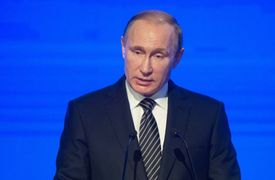 Ruský prezident Vladimir Putin.