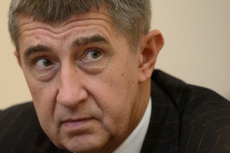 Ministr financí Andrej Babiš.