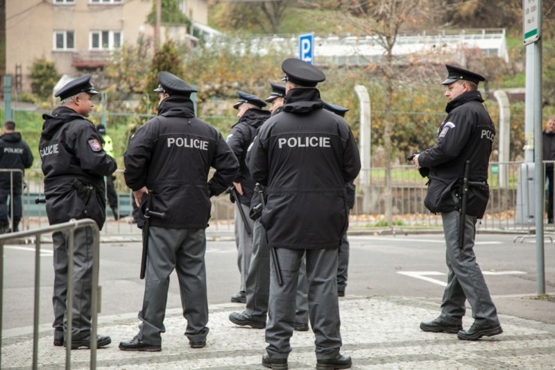 Police na Albertově (ilustrační foto). 