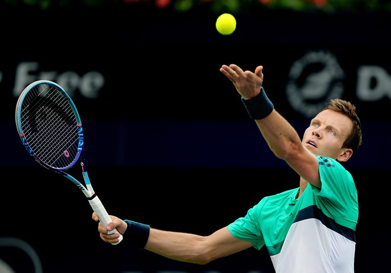 K druhé dvouhře nastoupí česká jednička Tomáš Berdych s mladým Alexanderem Zverevem.