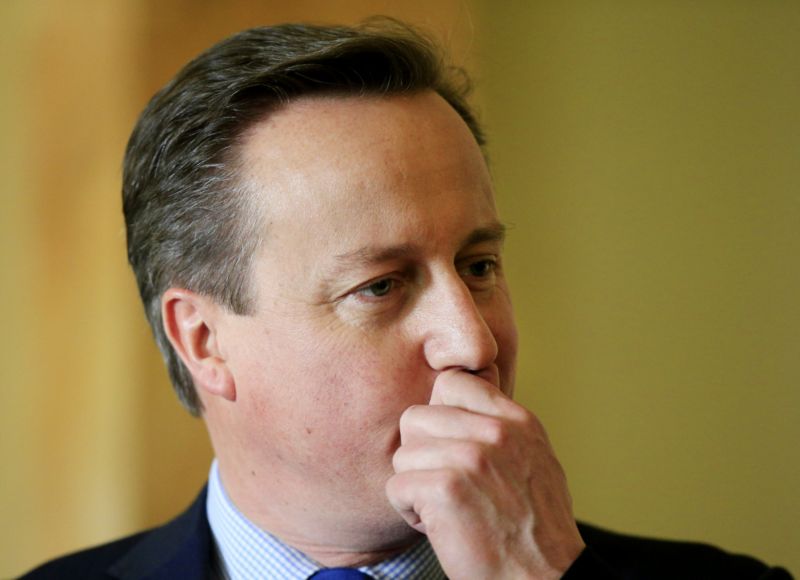 Britský premiér David Cameron.