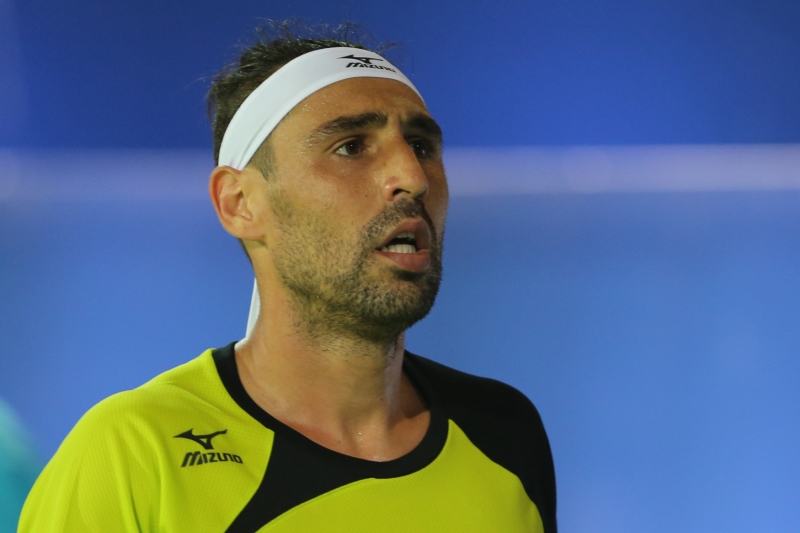 Kyperský tenista Marcos Baghdatis.