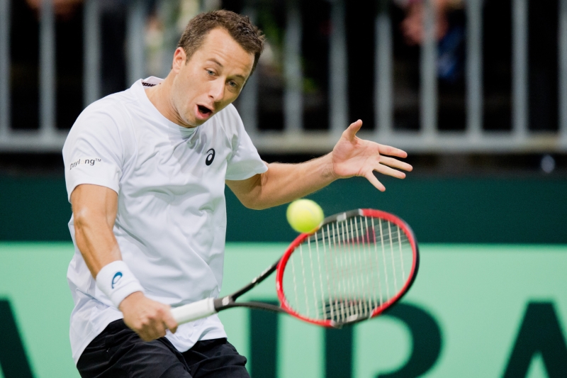 Tenista Petr Rosol. 