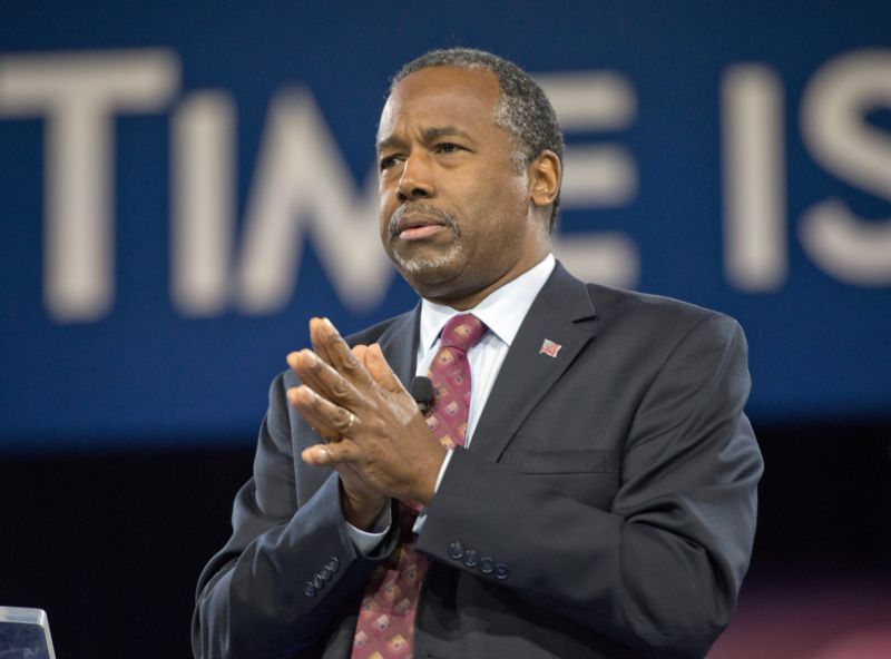 Uchazeč o republikánskou nominaci pro americké prezidentské volby Ben Carson.