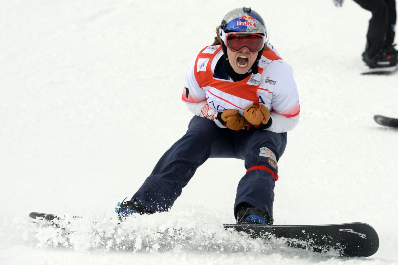 Eva Samková vede Světový pohár snowboardcrossařek.