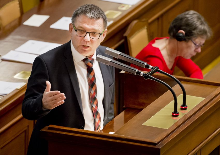 Ministr zahraničí Lubomír Zaorálek (ČSSD).