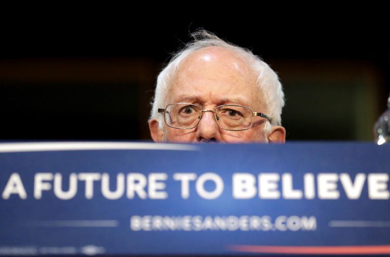 Vermontský senátor Bernie Sanders.