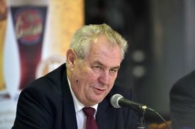 Prezident Miloš Zeman.