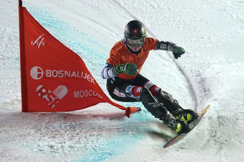 Snowboardistka Ester Ledecká.