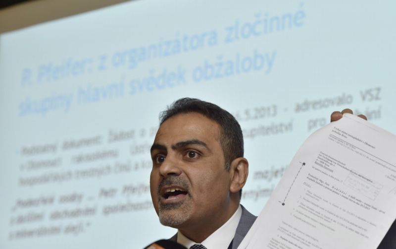 Obžalovaný Íránec s českým občanstvím Shahram Abdullah Zadeh.