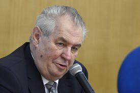Prezident Miloš Zeman.