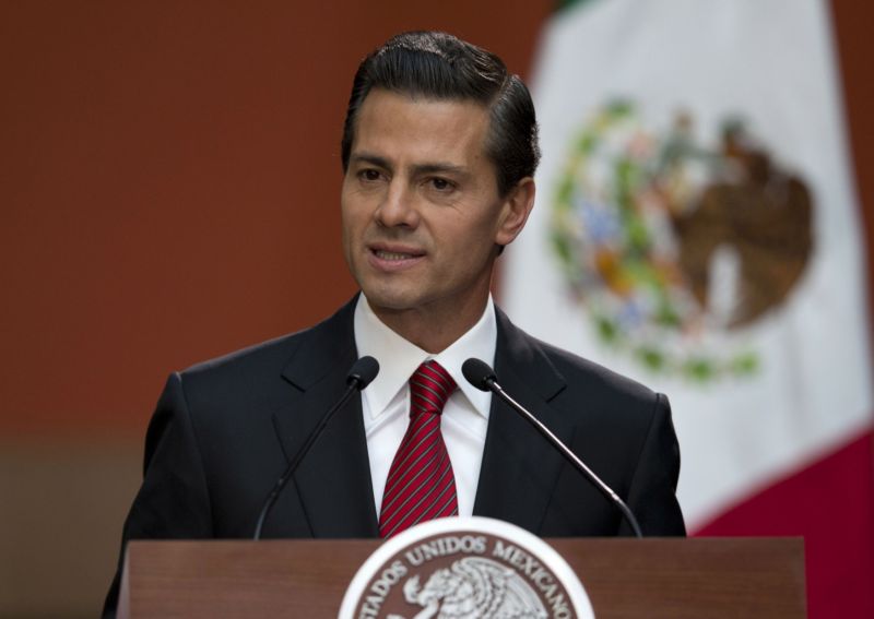 Mexický prezident Enrique Peňa Nieto.