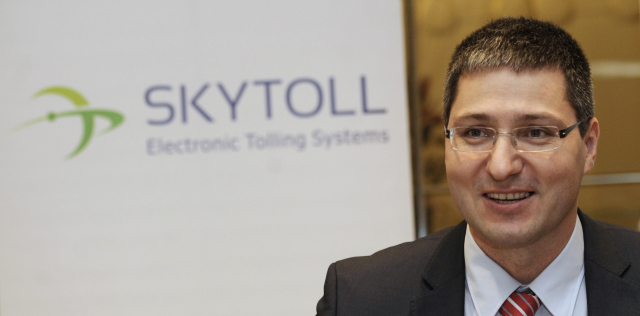 Předseda předsednictva SkyToll Matej Okáli.