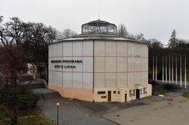 Výstaviště v Praze-Bubenči, Maroldovo panorama bitvy u Lipan.