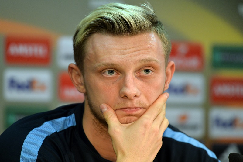 Fotbalista Sparty Ladislav Krejčí. 
