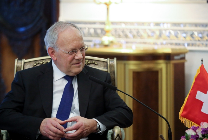 Švýcarský prezident Johann Schneider-Ammann.