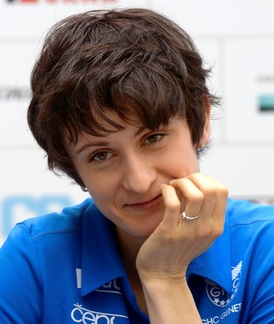 Rychlobruslařka a cyklistka Martina Sáblíková.